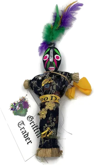 1 Authentic New Orleans Voodoo Doll - Assorted Colors