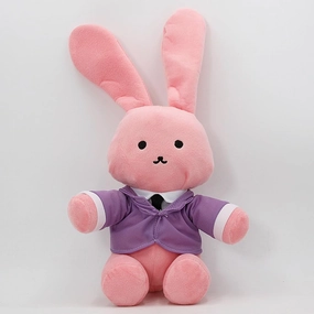 13.7in,Pink Rabbit Stuffed Animal Toy,Cartoon Toy for Kids’Room Decor,Christmas and New Year Gifts