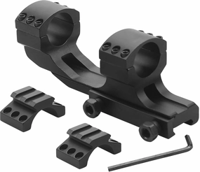 1 inch Scope Mount Rings Cantilever fit 20mm Picatinny Rail Dual Ring Offset Scope Mounts