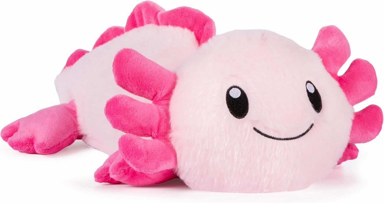 1i4 Group Warm Pals - Axolotl - Cozy Microwavable Lavender Scented Plush Toys - Heated Stuffed Animal - Heatable Coolable Bedtime Comfort Plushie