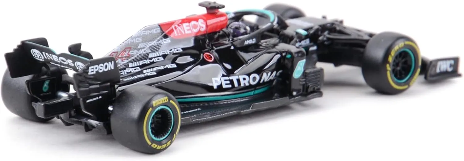 20211/43 F1 W12#44 Hamilton Racing Car Static Simulation Adult Diecast Alloy F1 Formula Car Model Collectible (Acrylic Packaging)