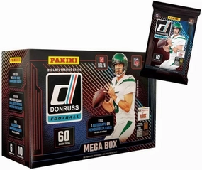 2024 Panini Donruss Football Trading Cards Mega Box - Optic Blue Scope Previews