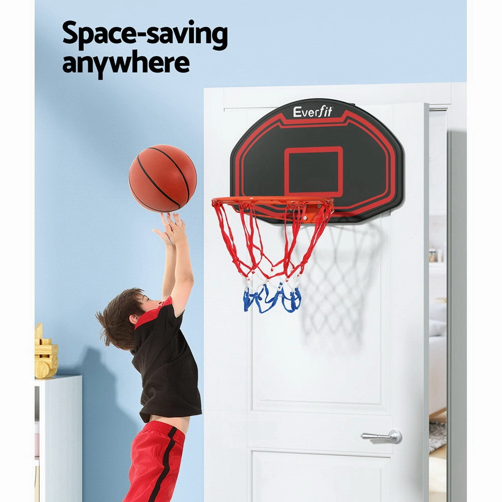 38" Wall Mounted Basketball Hoop Backboard - Black