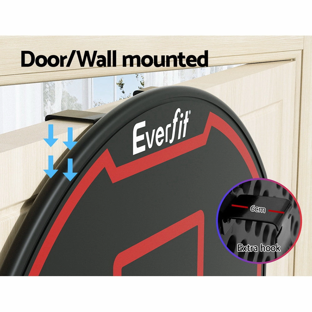 38" Wall Mounted Basketball Hoop Backboard - Black