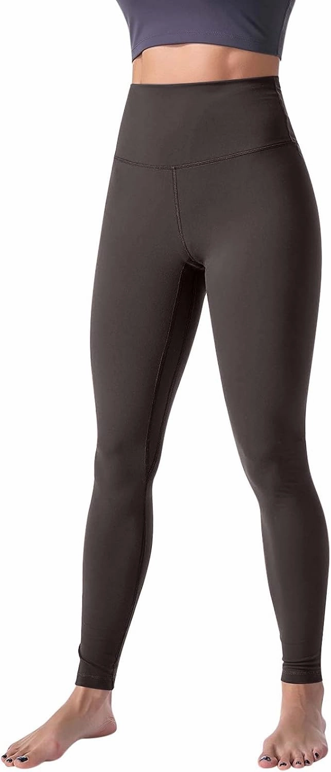 7/8 Yoga Leggings for Women Petite Work Out Leggings Gym Activewear Soft Stretchy Compression Athletic Leggings
