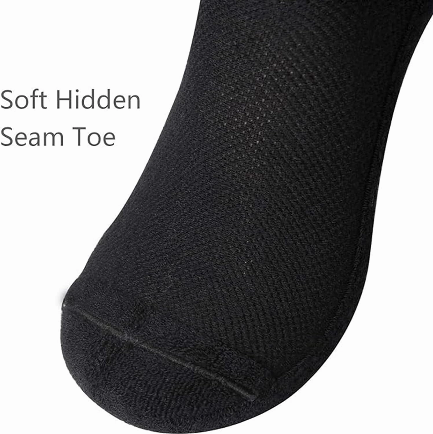  MD Ultra Soft Athletic Running Socks for Women Men, Cushioned Moisture Wicking No Show Short Casual Sports Socks-6 Pairs