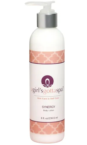 A Girl's Gotta Spa! Lavender Shea and Cocoa Butter Body Lotion for Dry Skin, Body Milk for Women, 8 Fl Oz