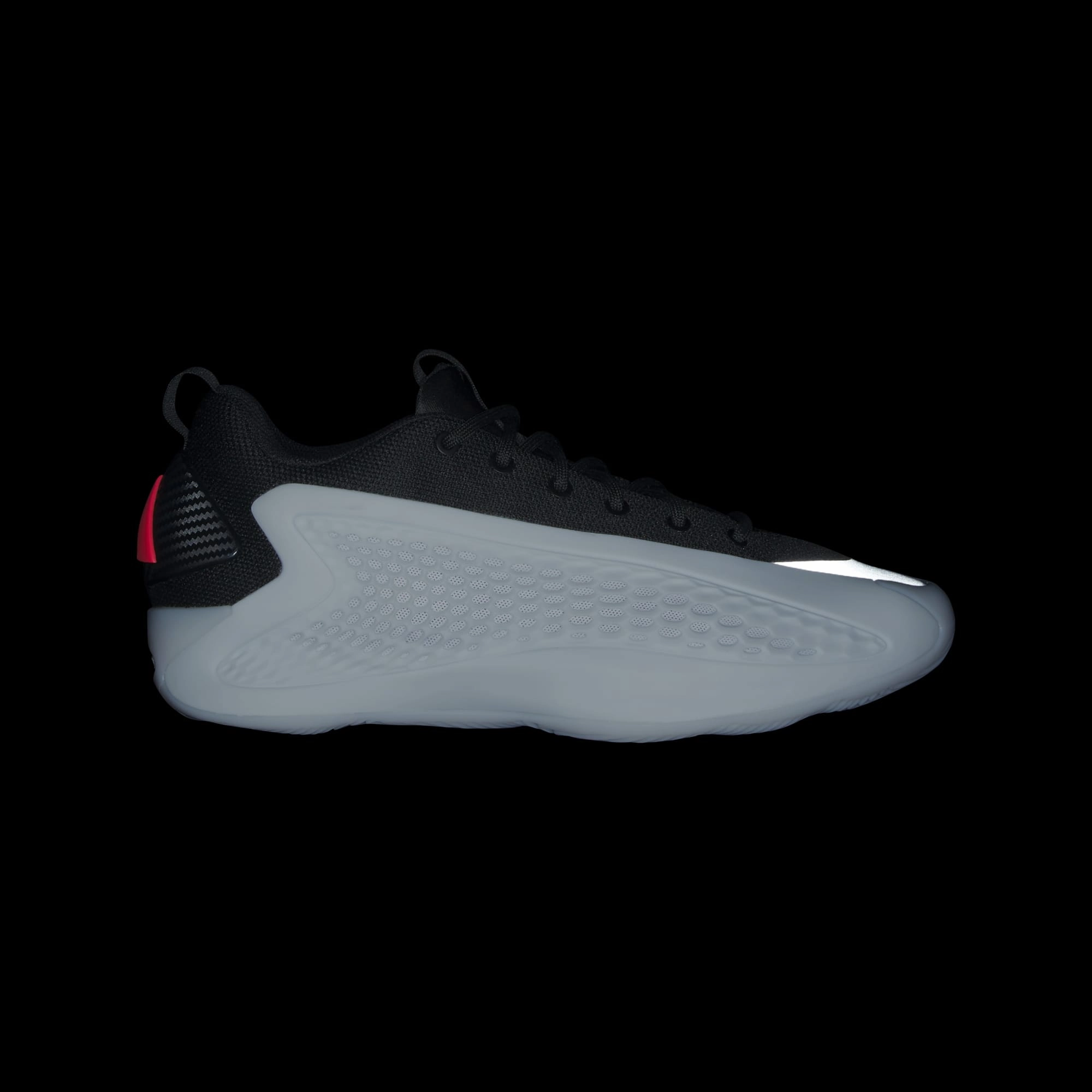 adidas ANTHONY EDWARDS 1 LOW Basketball Shoes | Cloud White-Core Black | Men's