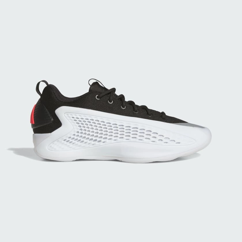 adidas ANTHONY EDWARDS 1 LOW Basketball Shoes | Cloud White-Core Black | Men's