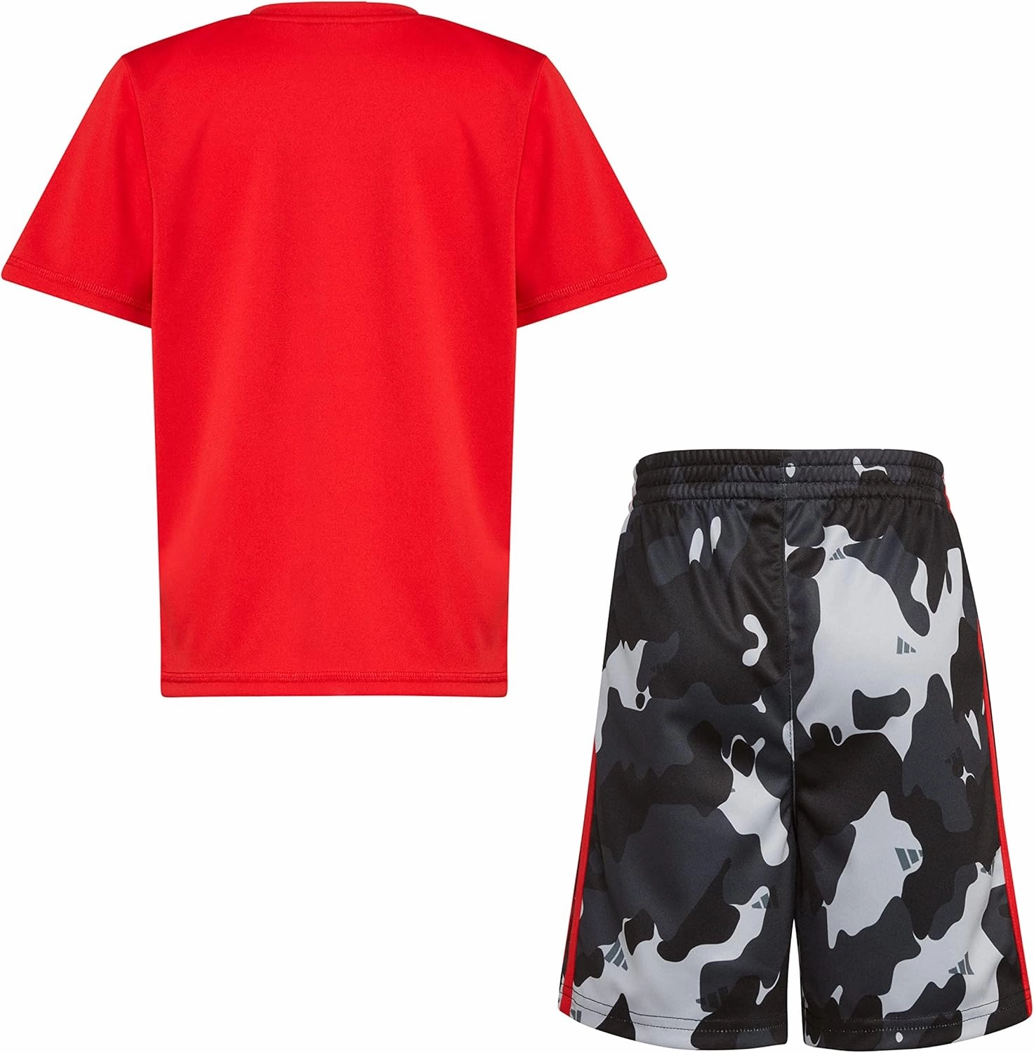 adidas Boys Short Sleeve T-shirt and Poly Shorts 2-piece Set