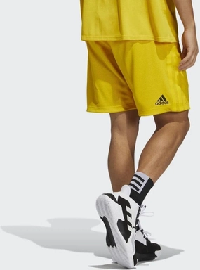 ADIDAS Men's Daniel Patrick X Loose FIT Basketball Shorts, Hazy Yellow, 2XL
