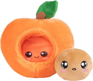 ADORA Soft & Squishy Peach Fruit Plush, Farm Fresh Scented Plush Toy Birthday Gift for Ages 1  - Peach Pit