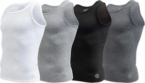 Aeropostale Mens Tank Tops A Shirts Mens Undershirts Contour Fit 4 Pack Tank Top for Men