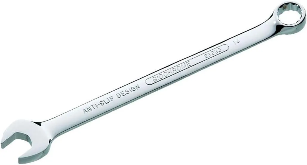 AF Ring & Open End Spanner, 1-5/16-Inch Size, Silver