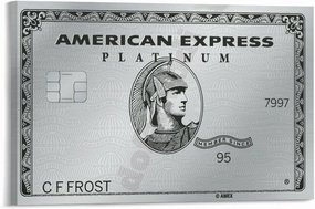 American Express Card Wall Art Poster Home Living Room Vintage Poster (1) Canvas Painting Wall Art Poster for Bedroom Living Room Decor 12x08inch(30x20cm) Frame-style