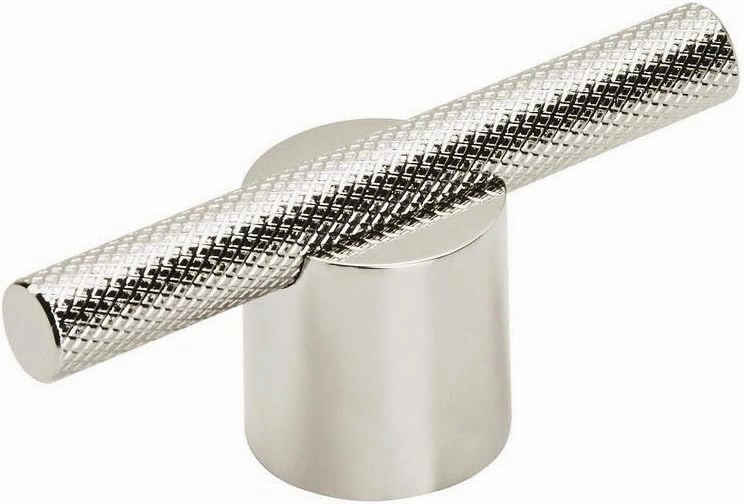 Amerock | Cabinet Pull | Polished Nickel | 5/8 inch (16 mm) Center to Center | Transcendent | 1 Pack | Drawer Pull | Drawer Handle | Cabinet Hardware