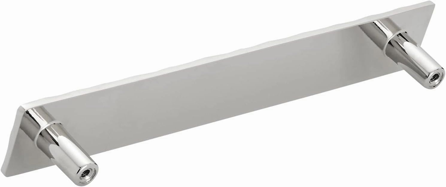 Amerock | Cabinet Pull | Polished Nickel | 6-5/16 inch (160 mm) Center to Center | Kamari | 1 Pack | Drawer Pull | Drawer Handle | Cabinet Hardware