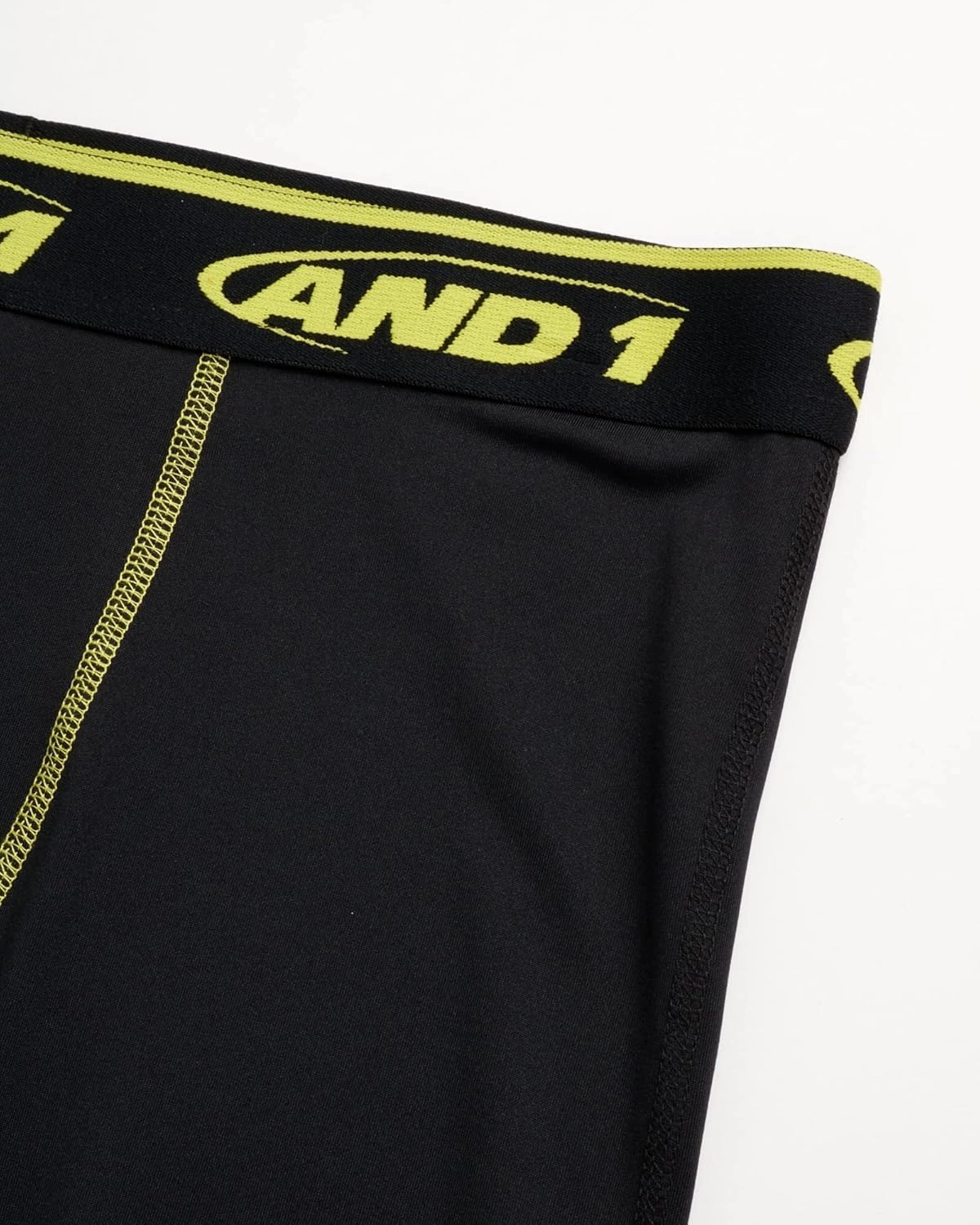AND1 Men's Compression Leggings - 2 Pack Lightweight Moisture-Wicking Active Sports Compression Pants for Men (Sizes: S-XL)