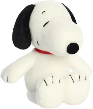Aurora, Peanuts Snoopy 40468 12-Inch Soft Toy, White & Black