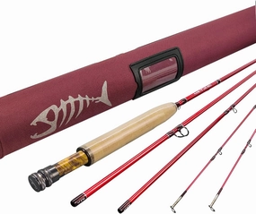 Aventik Stalker Fly Fishing Rod 4 Sections, 2/3 / 4WT, M-Fast Action IM12 Graphite Carbon Fiber Rod Blank 7/8FT Ultra Light Fly Rod with Extra Tip