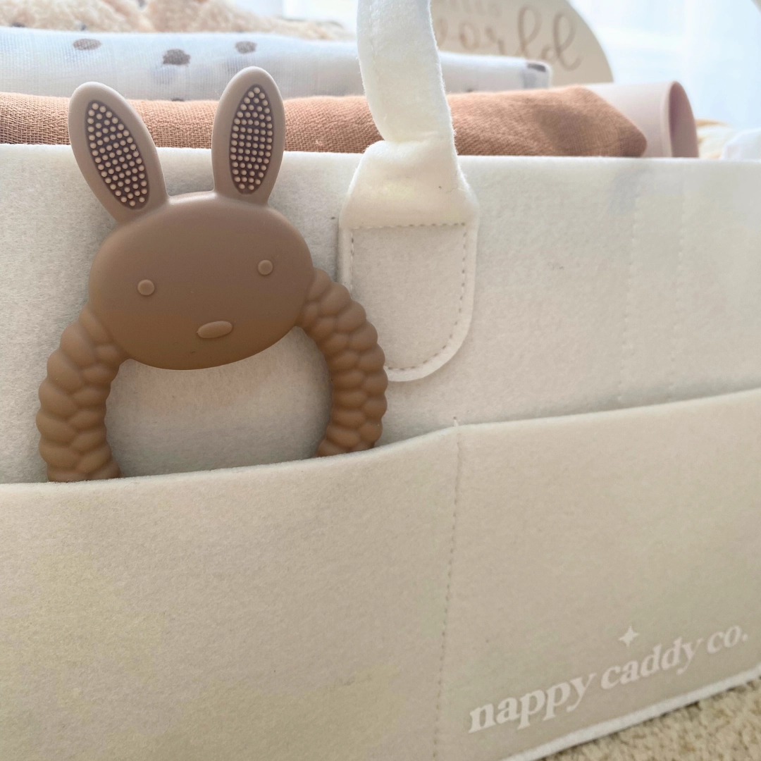 Baby Bunny Teething Ring