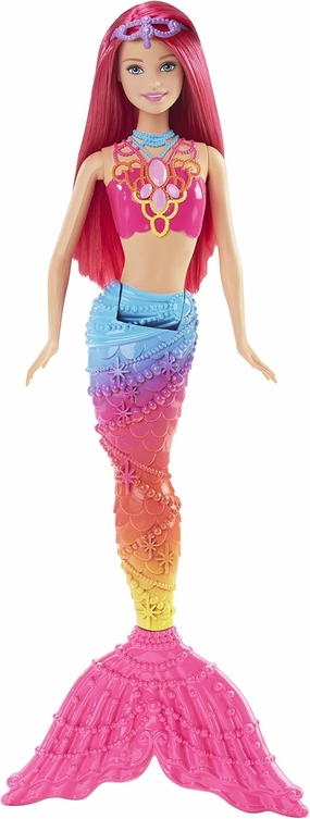 Barbie Mermaid Doll, Rainbow Fashion