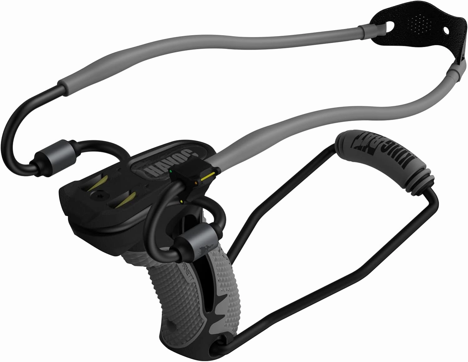 Barnett King Rat Slingshots, Powerful Slingshot for Adults and Kids Alike, Includes Power Band, Brushed Leather Pouch, & Slingshot Ammo