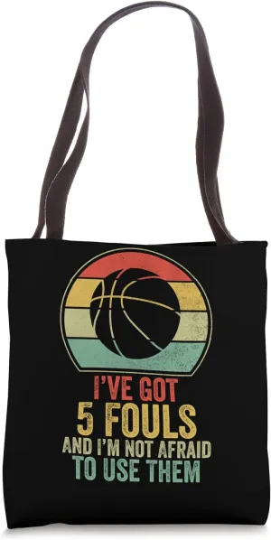 Basketball Tote Bag