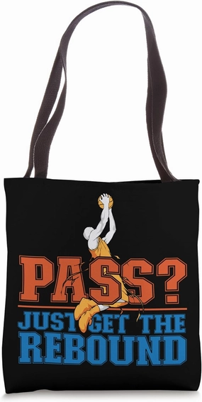 Basketball Bball Pass? Just Get The Rebound Tote Bag
