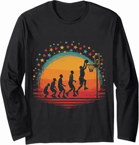 Basketball Dunk Development Long Sleeve T-Shirt