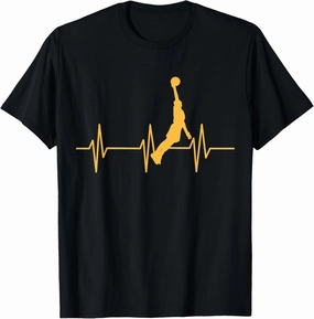 Basketball Dunk Heartline The Essence Of A True Player T-Shirt