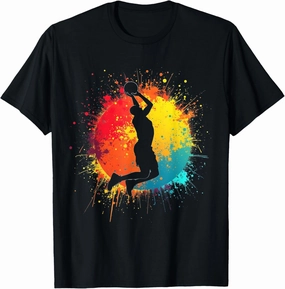 Basketball Dunk Silhouette T-Shirt