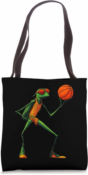 Basketball Grasshopper Tote Bag