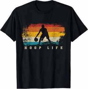 Basketball Vintage Bball Player Trainer Sport Baller T-Shirt