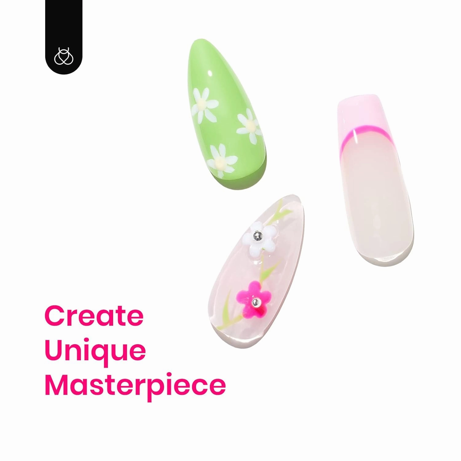 beetles Summer Gel Polish Nail Set 36 Colors Floral Rhapsody Collection Pastel Bright Girly Sparkle Glitter Polish with 3Pcs Base Matte & Glossy Top Soak off Uv Lamp All Seasons Gifts for Her