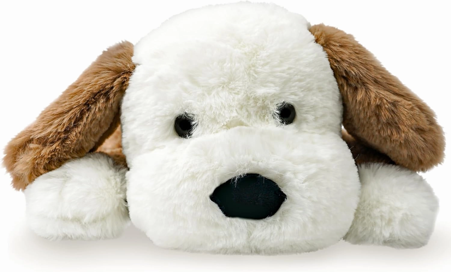 BELLOCHIDDO 15.7 inch Plush Toys, Cute Dog Stuffed Animals Shape Big Hugging Pillow Soft Toy, Super Soft Cartoon Toy Gifts for Bedding Kawaii Pillow （Brown）