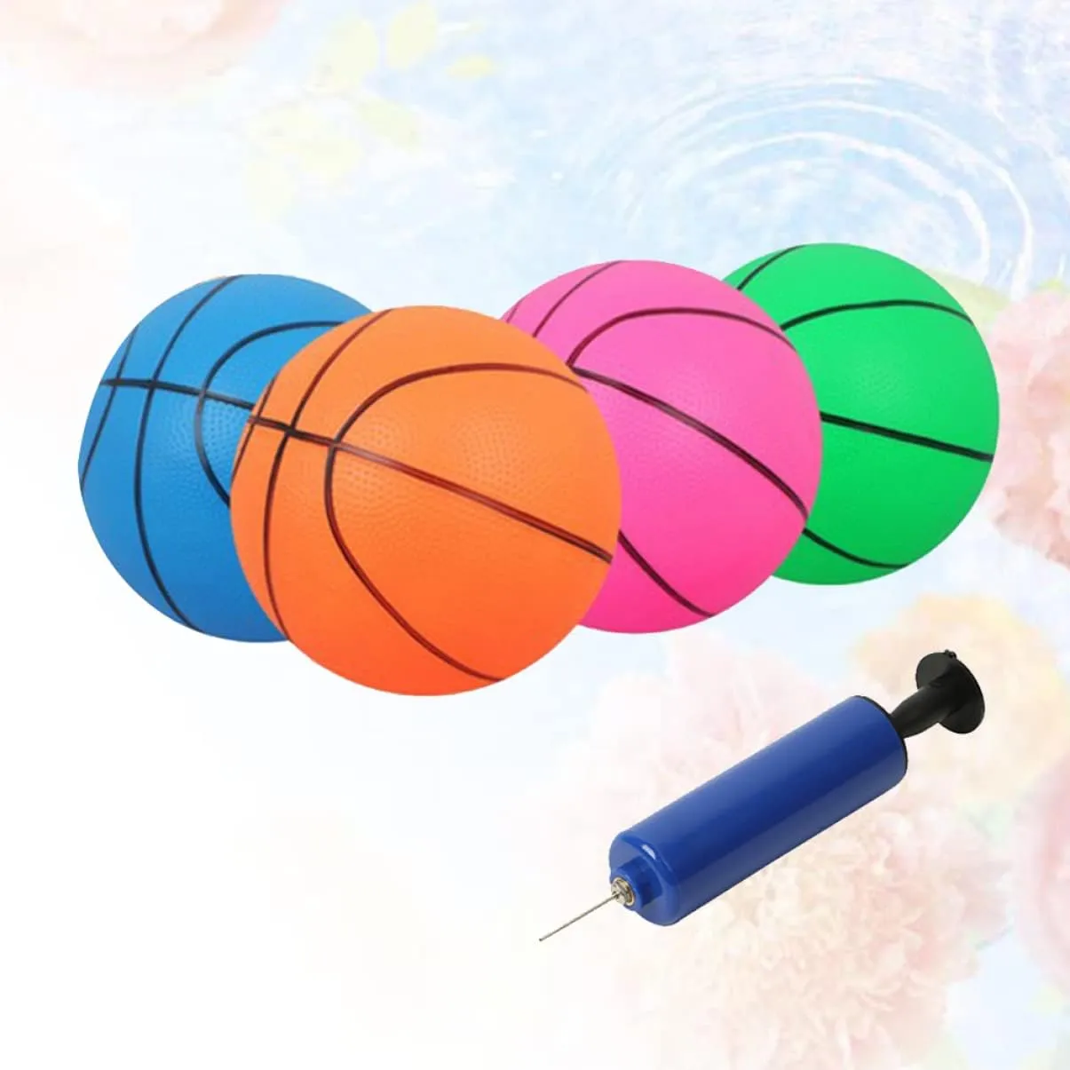 BESPORTBLE 12pcs Girl Inflator with Basketball Child for Cm A