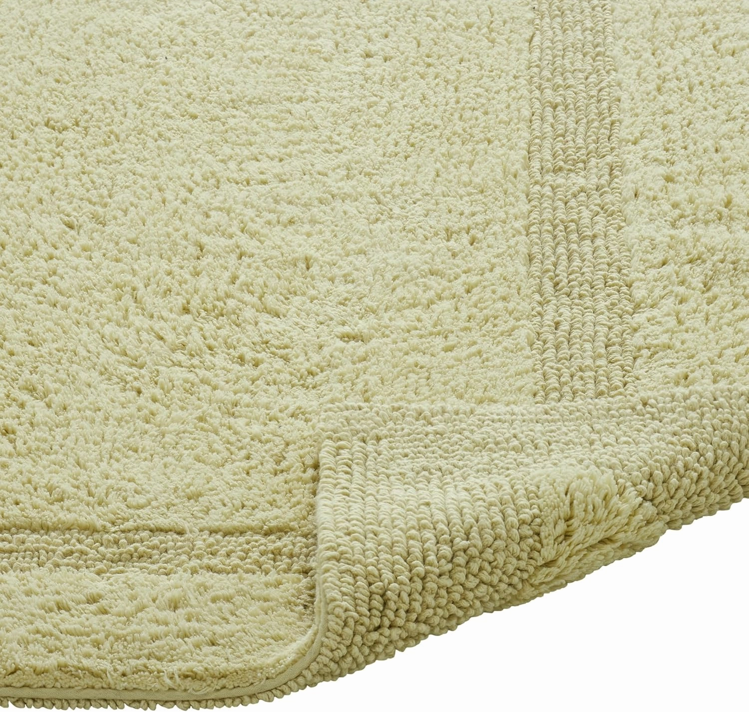 Better Trends 20" x 60" Runner Bath Room Rug 100% Cotton Extra Soft Water Absorbent Reversible, Washable Luxury Long Mat for Bath Room Floor, Tub, Laundry Room Oeko-Tex Certified Sage Lux Collection