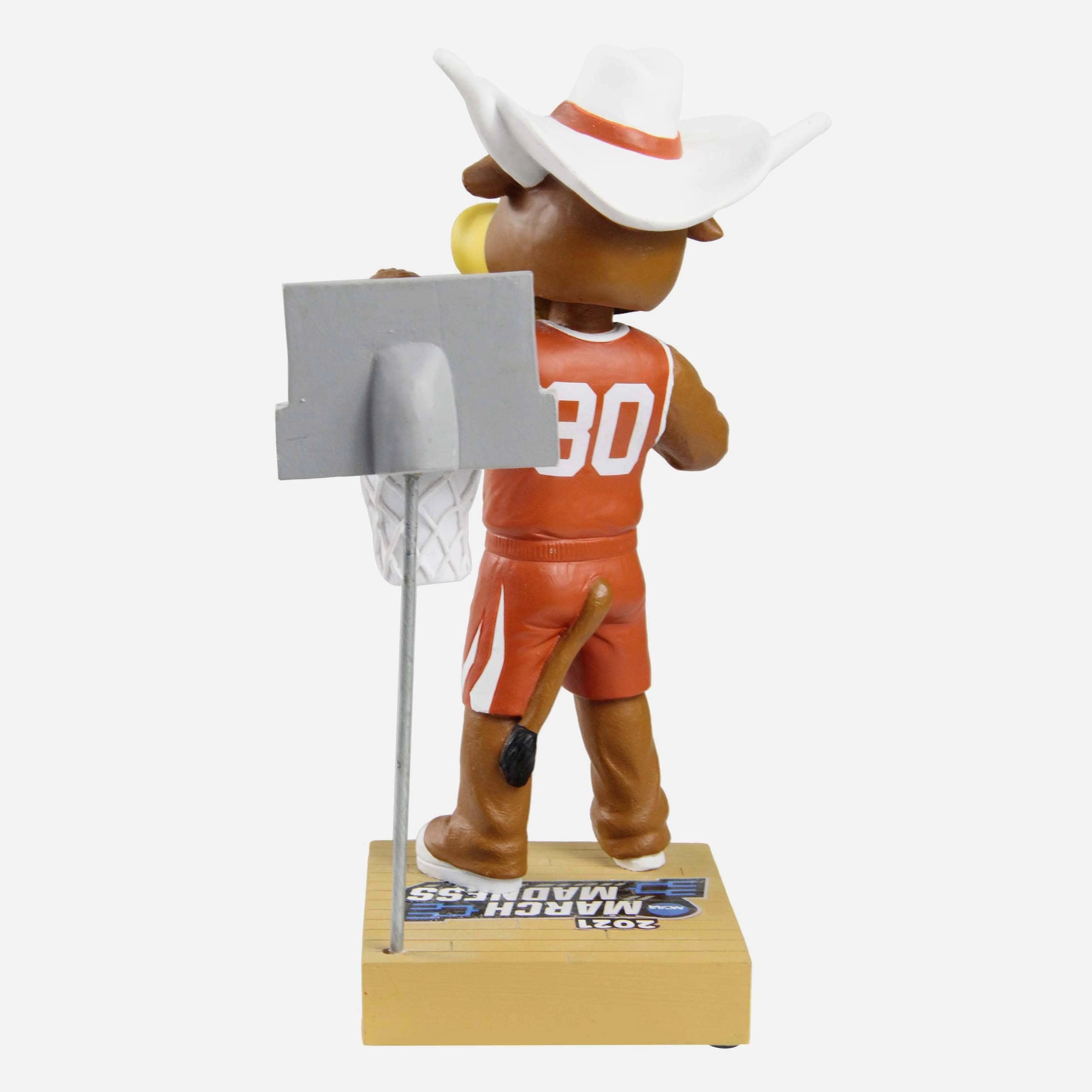 Bevo Texas Longhorns March Madness Mascot Bobblehead