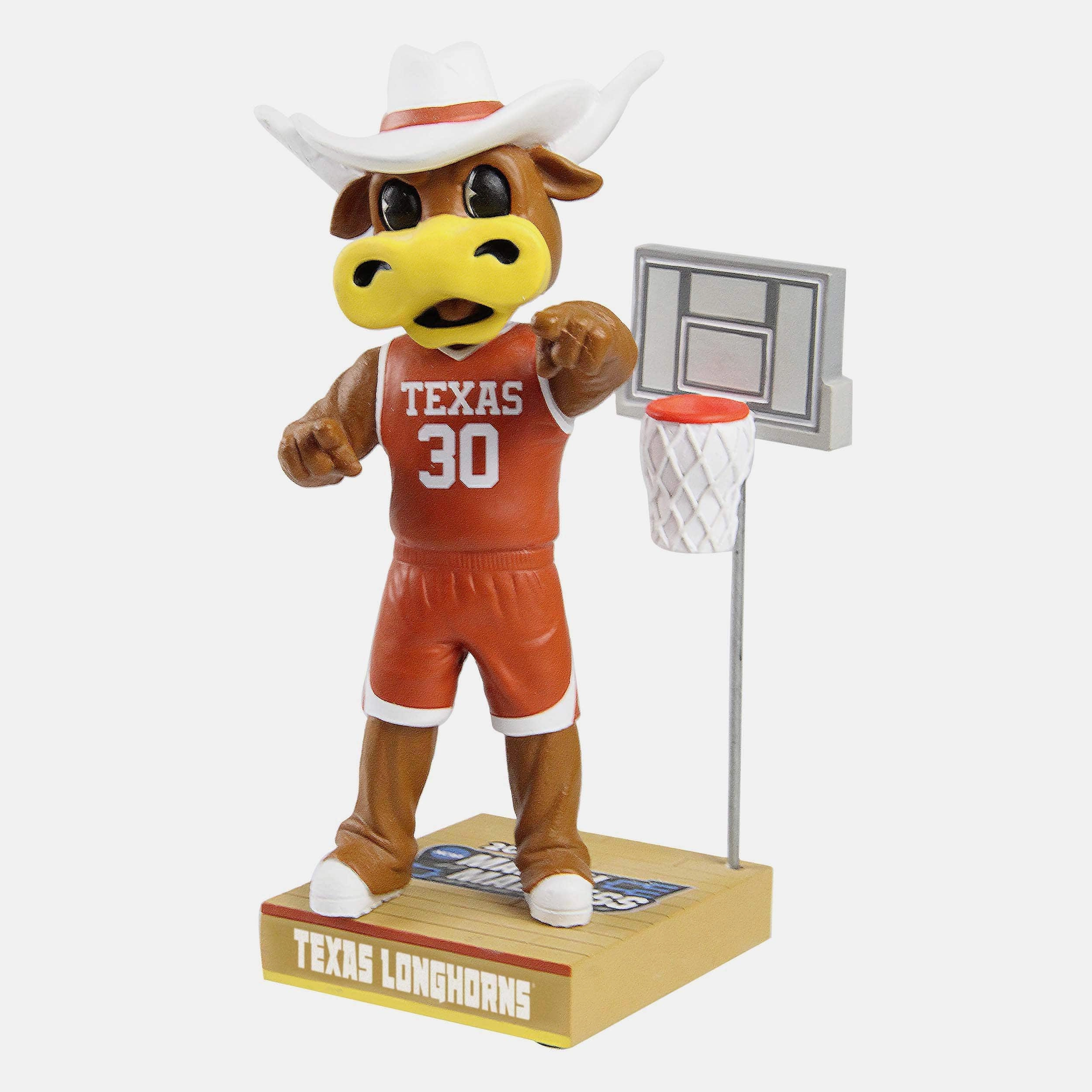 Bevo Texas Longhorns March Madness Mascot Bobblehead