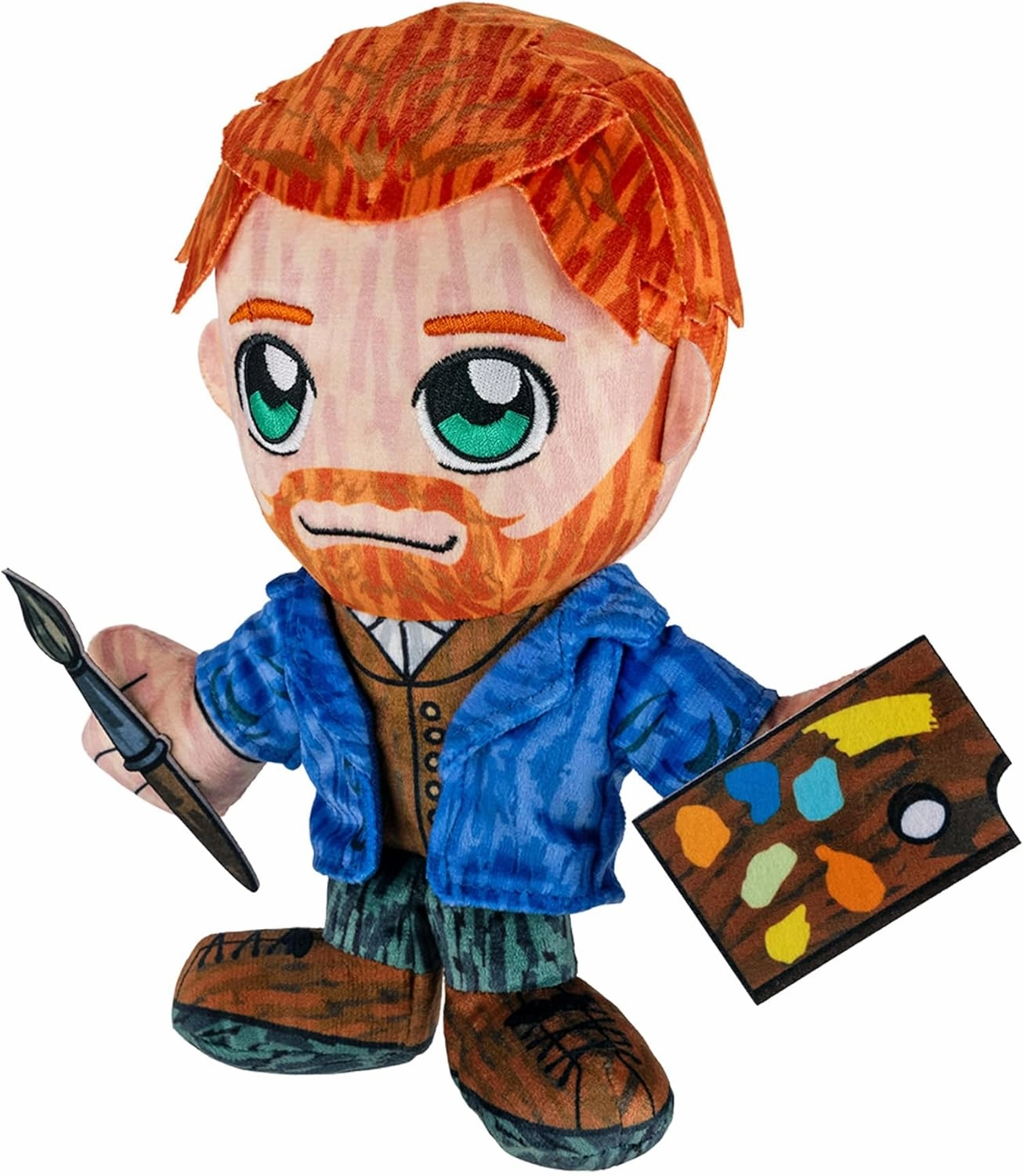 Bleacher Creatures Vincent Van Gogh 8" Kuricha Plush - Soft Chibi Inspired Toy
