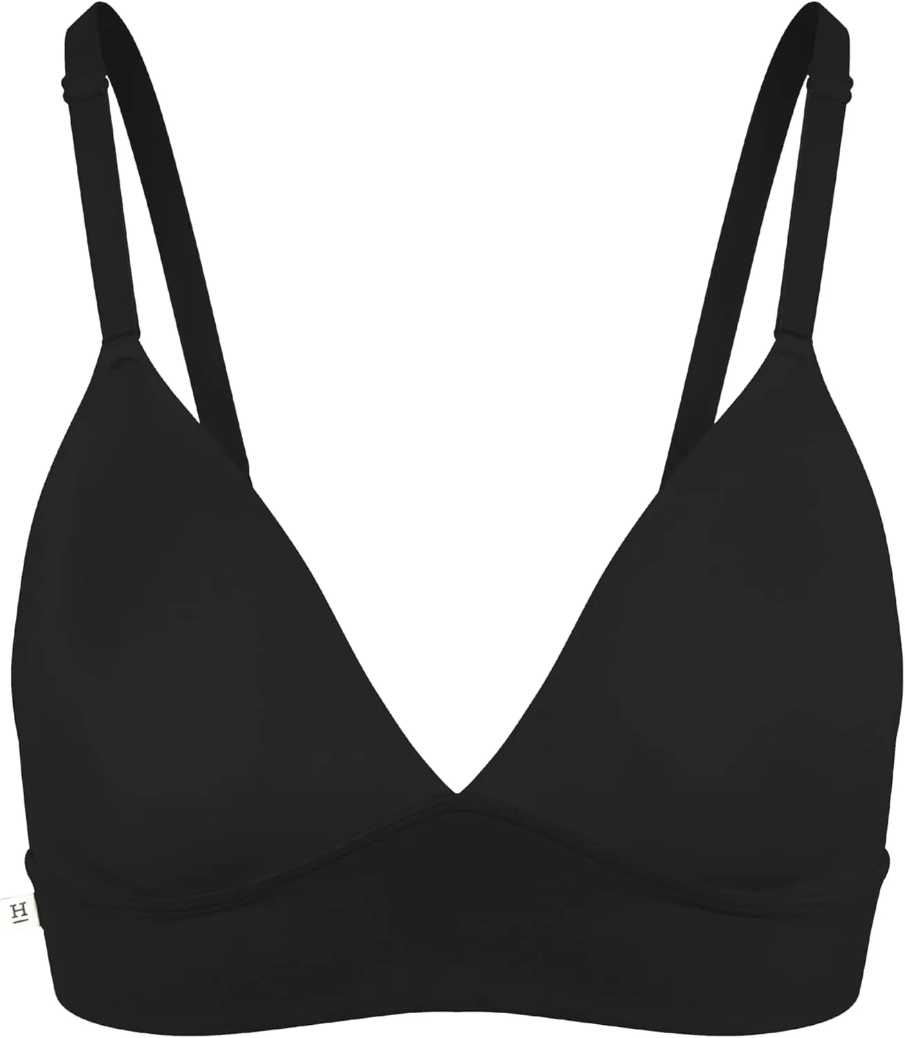 Bliss Triangle Bralette - Ultra-Soft & Lightweight, Deep V Bralette for Women