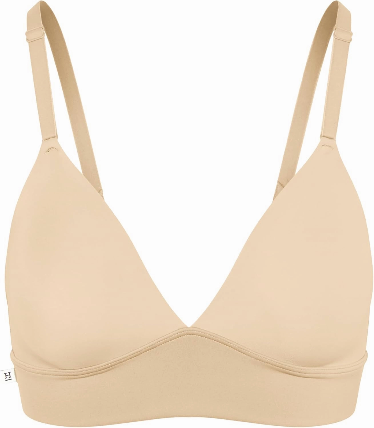 Bliss Triangle Bralette - Ultra-Soft & Lightweight, Deep V Bralette for Women