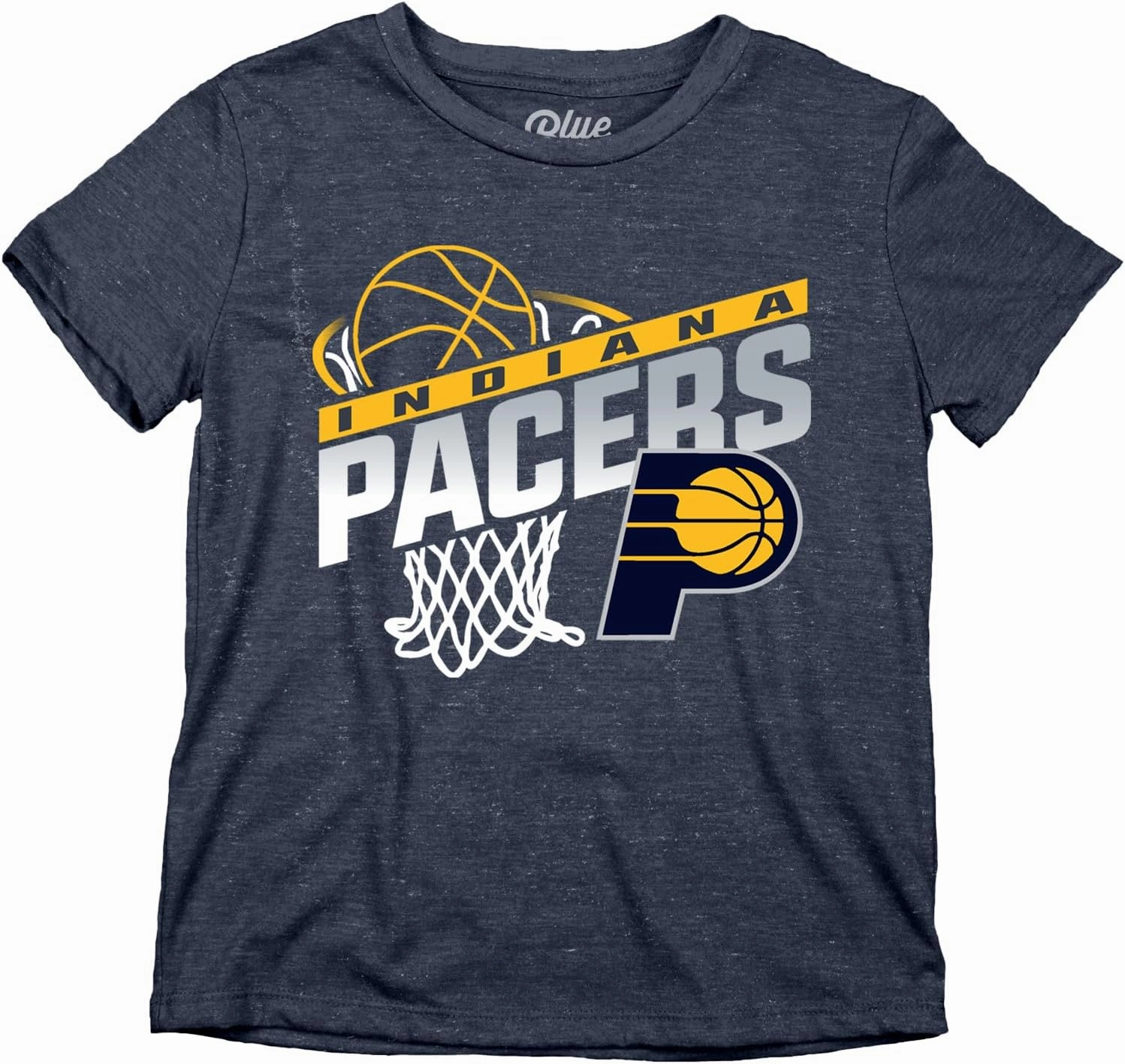 Blue 84 Unisex Kid's NBA Officially Licensed Youth Tri-Blend T-Shirt Hoop Team Color