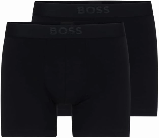 BOSS Men's 2-Pack Soft Modal Boxer Briefs