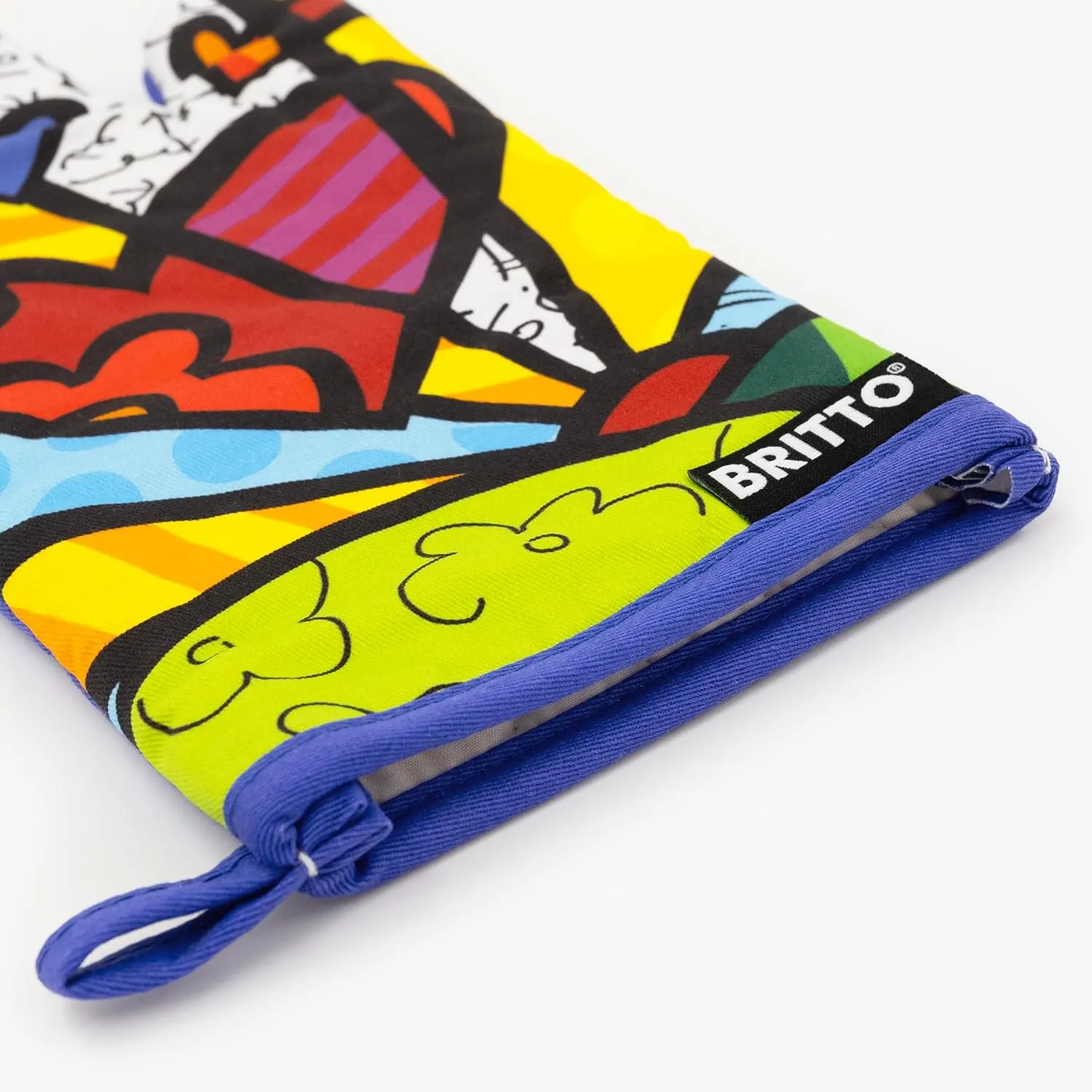 Britto Oven Mitt & Potholder Set - Designed by Romero Вrіtto (Colorful New Day)