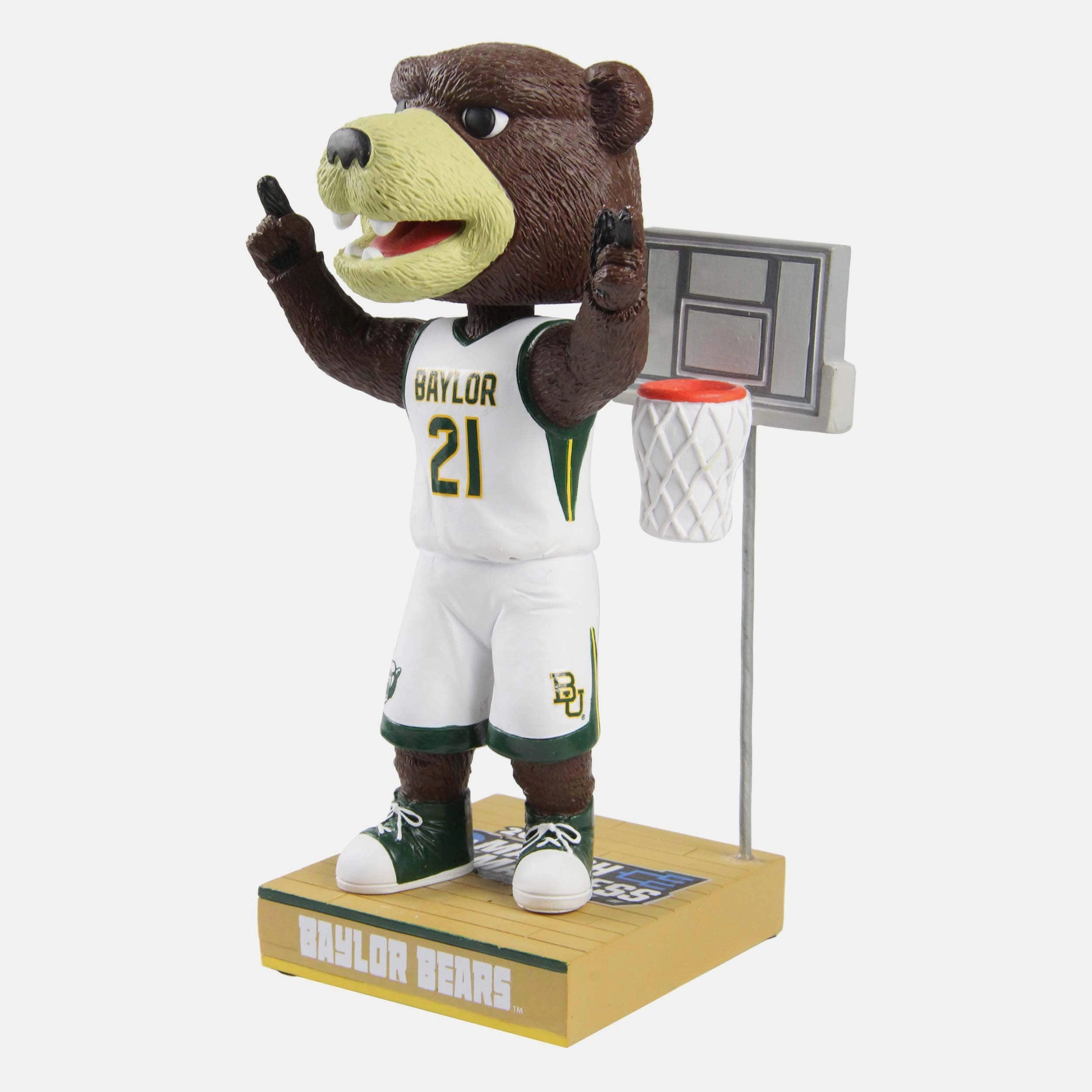 Bruiser Baylor Bears March Madness Mascot Bobblehead