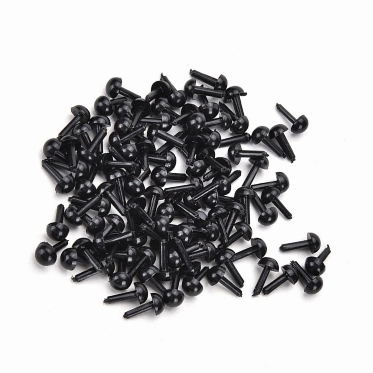 BULK <700pcs 3mm-6mm Plastic Teddy Pin Eyes Figurine Eyes No Thread for Dolls Toys Felting Bear