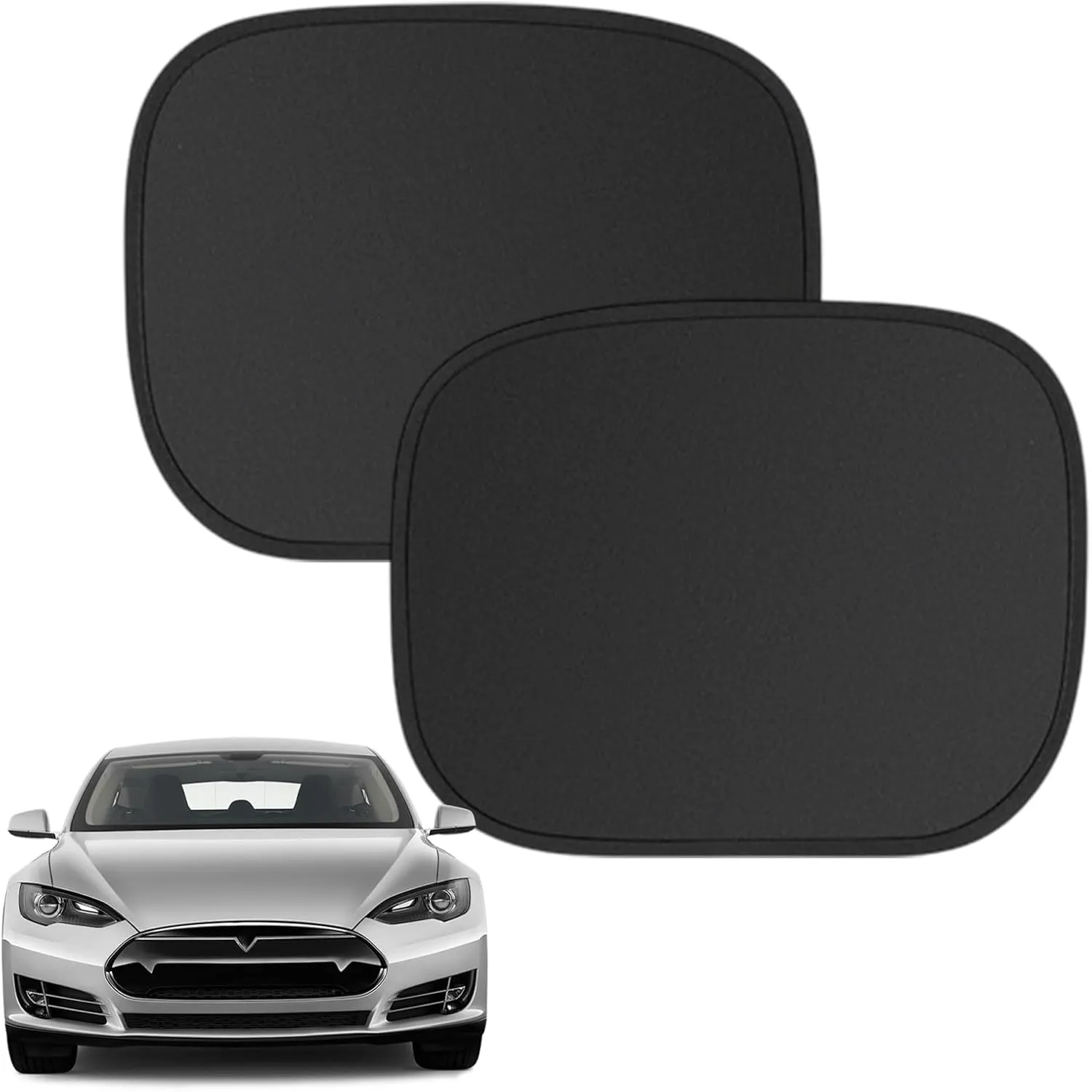Car Window Shades - UV Protection Caar Window Screen | High Adsorption Electrostatic Film Window Sun Protector | Sun Shield for Strong-Light Blocking and UV Protection