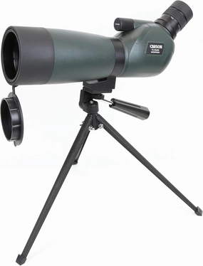 Carson Everglade HD Waterproof 15-45x60mm Spotting Scope with Table-Top Tripod, Green (SS-560)